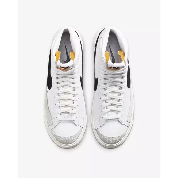 Nike Blazer Mid '77 CZ1055-100 Sneakers Women's 11.5 White Leather Shoes HAM179 - Picture 11 of 15